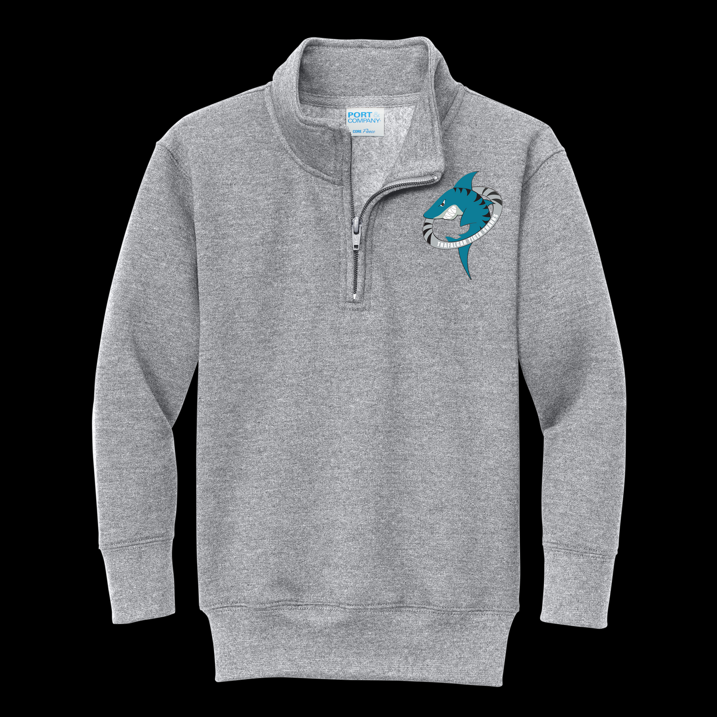 Trafalgar Middle School Quarter Zip Pullover Sweatshirt